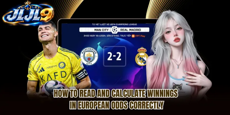 How to read and calculate winnings in European odds correctly